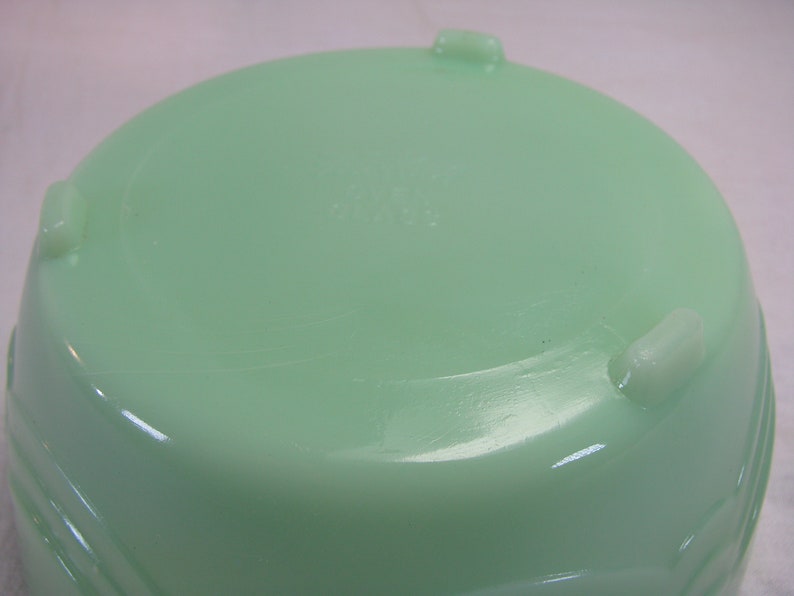 Unbelievable Fluted Jadeite Bowl by Fire King 5.25