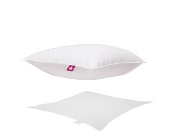 WHITE FEATHER CUSHIONS. Made in Canada.