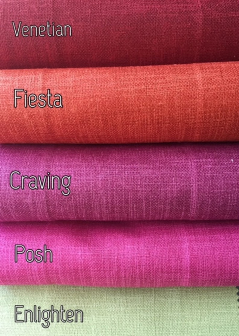 Legacy Linen Drapery Panels available in 25 Rich Solid Colors. Etsy