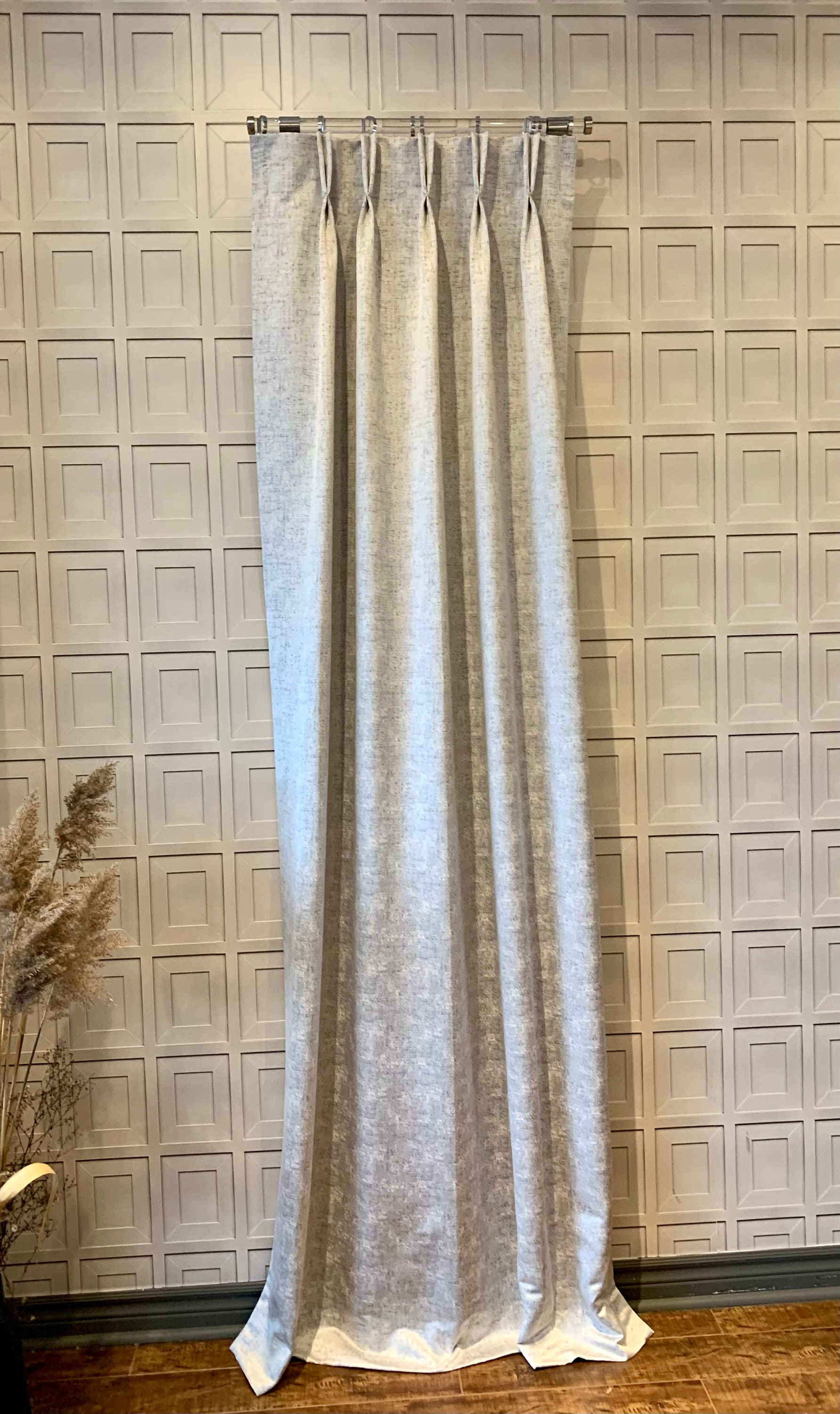 dkny pleated curtains