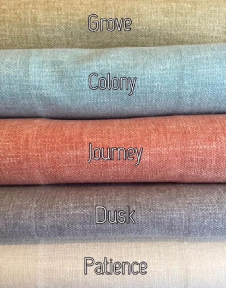 Custom Roman Shades. Campo Linen/cotton Blend Fabric - Etsy