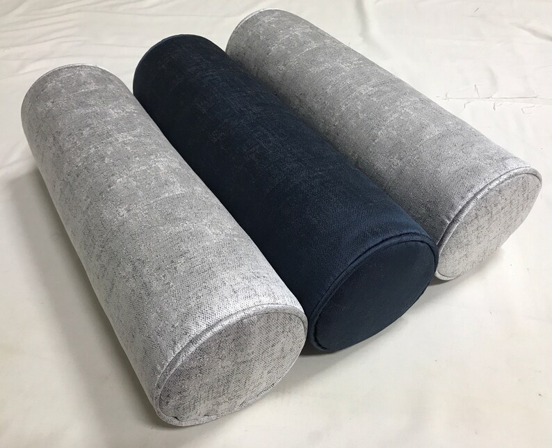 Custom Round Bolster Pillows With Foam Inserts. Comfortable Etsy