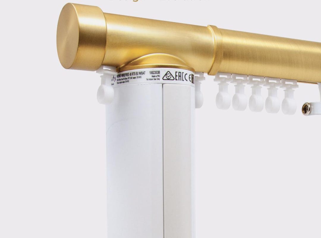 Motorized Curtain Tracks Powered by Somfy for Draperies up to 99lbs ...