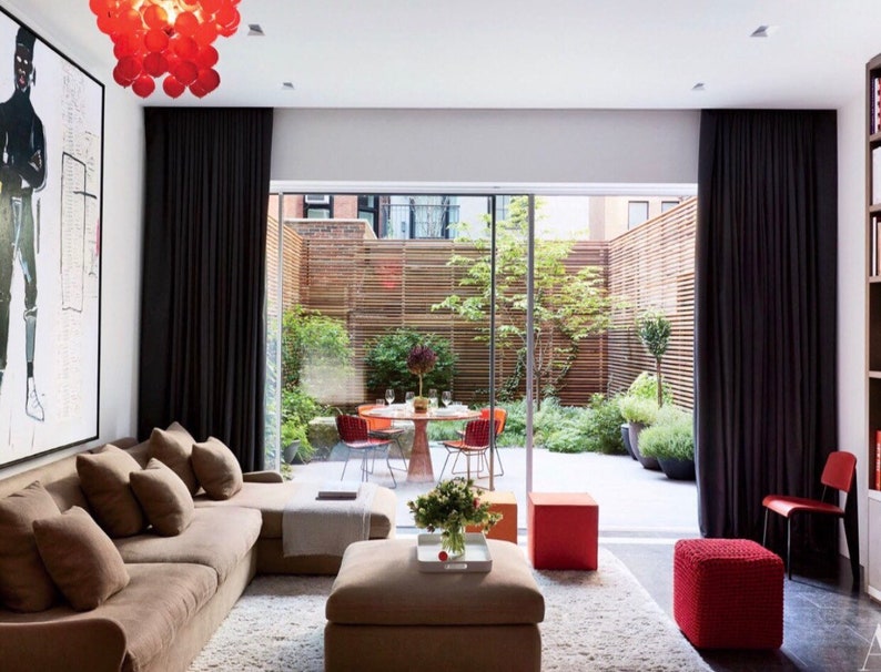 Custom Square Ottomans With Foam Inserts . Stain Free Etsy