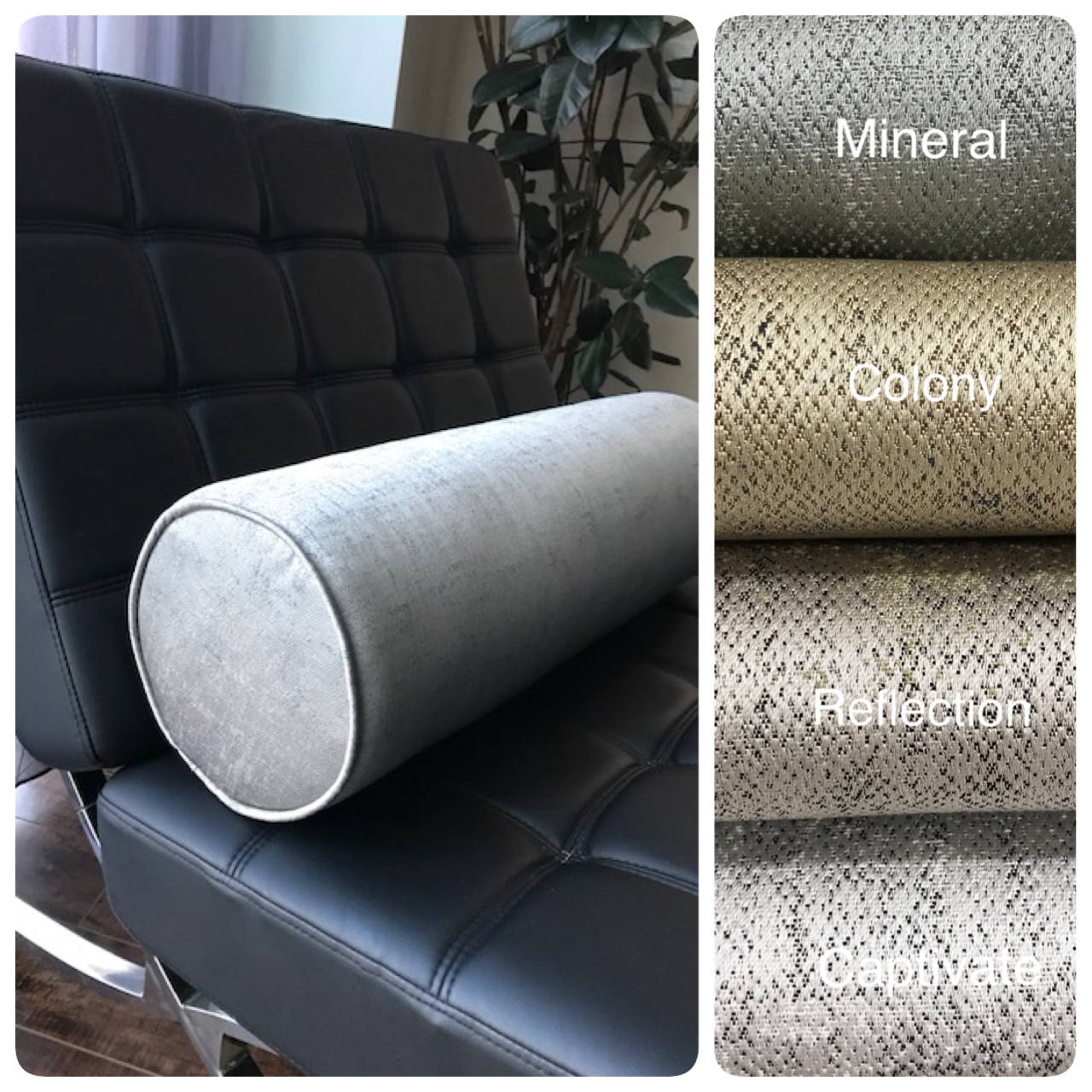 round foam bolster