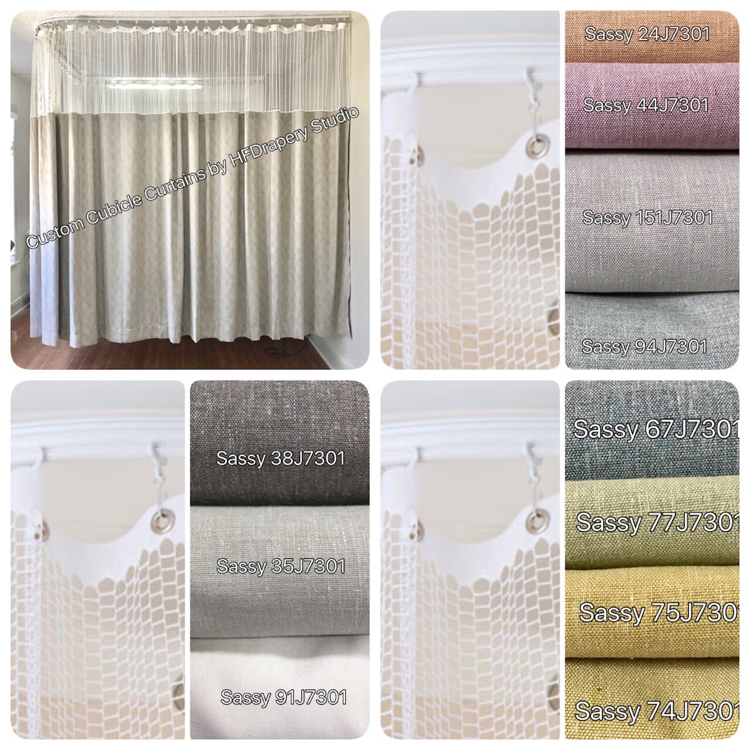 Custom Medical Privacy Curtains. Cubicle Curtains. Hospital Curtains