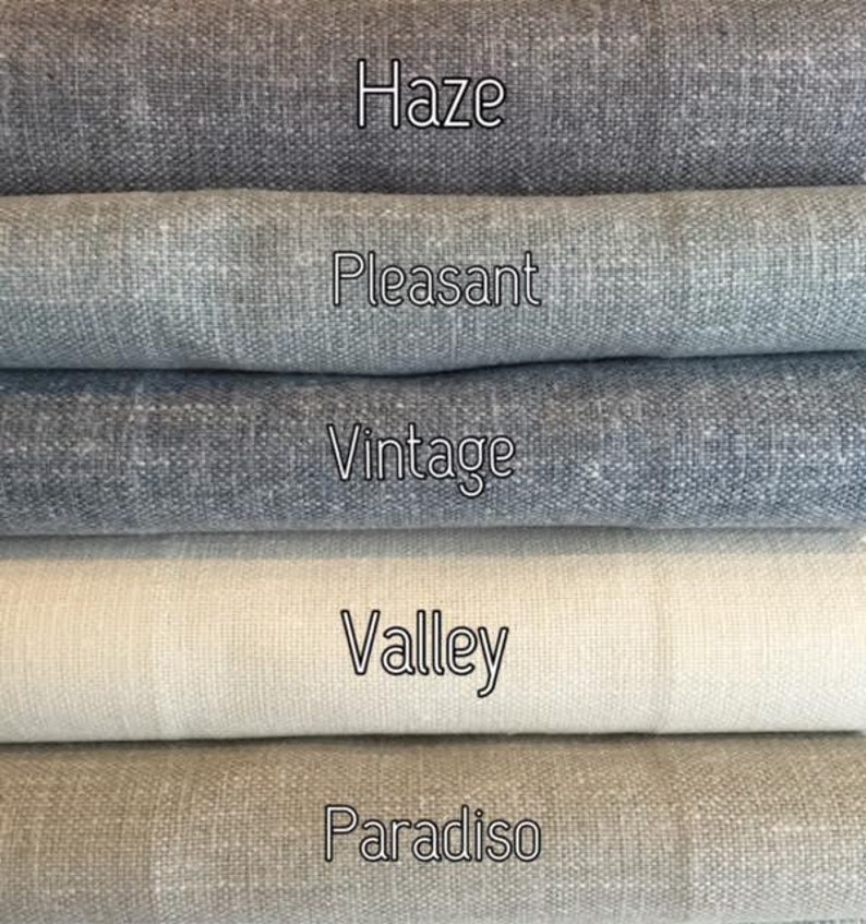 Custom Roman Shades. Campo Linen/cotton Blend Fabric Etsy