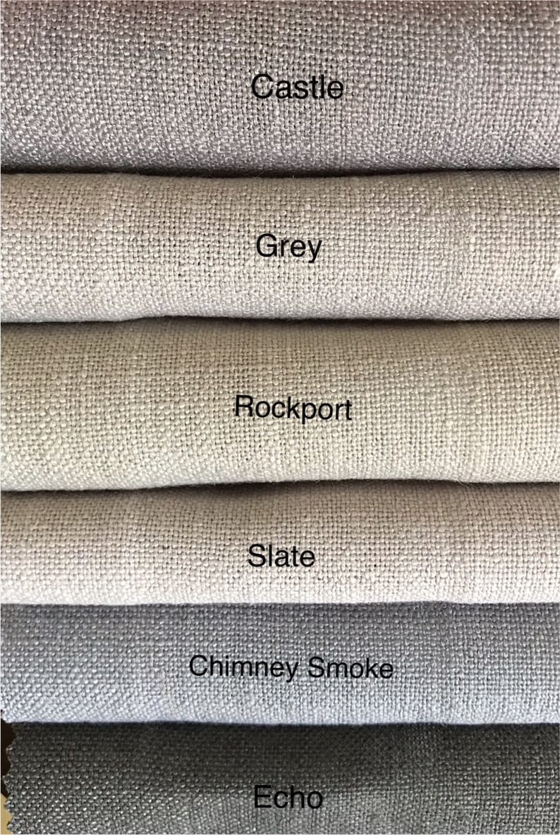 Linenhouse Campo Legacy Linen Fabric Swatches Elgin | Etsy