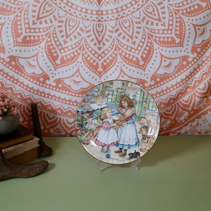 Vintage Plate Royal Worcester Plate A Gift Of Love Christmas Plate Royal Worcester Plate NSPCC Plate
