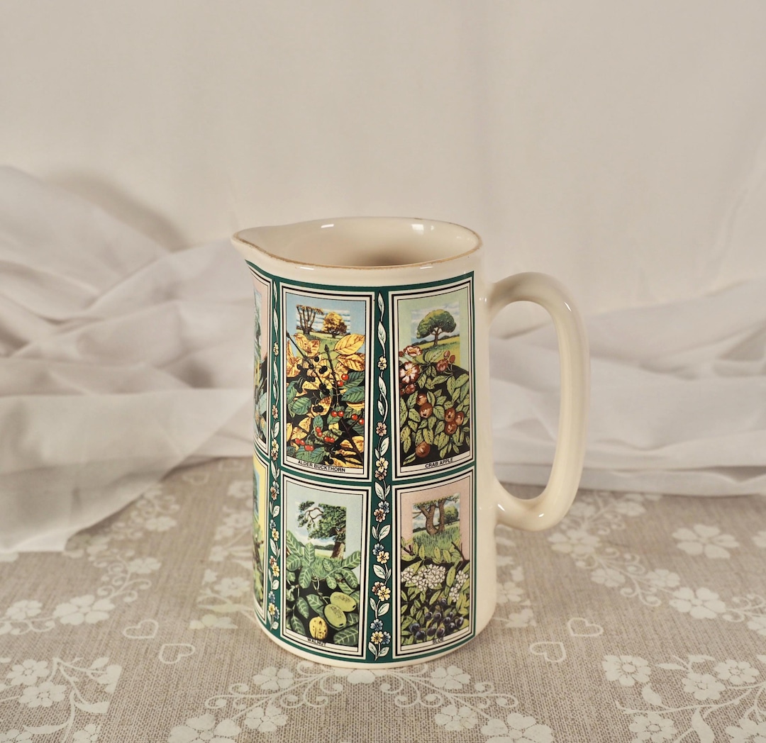 Ringtons Tea Display Vintage Floral Jug Ringtons Tea Picture Cards - Etsy