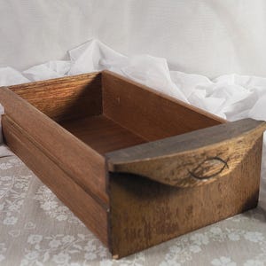 Vintage Wooden Drawer Desktop Storage Drawer