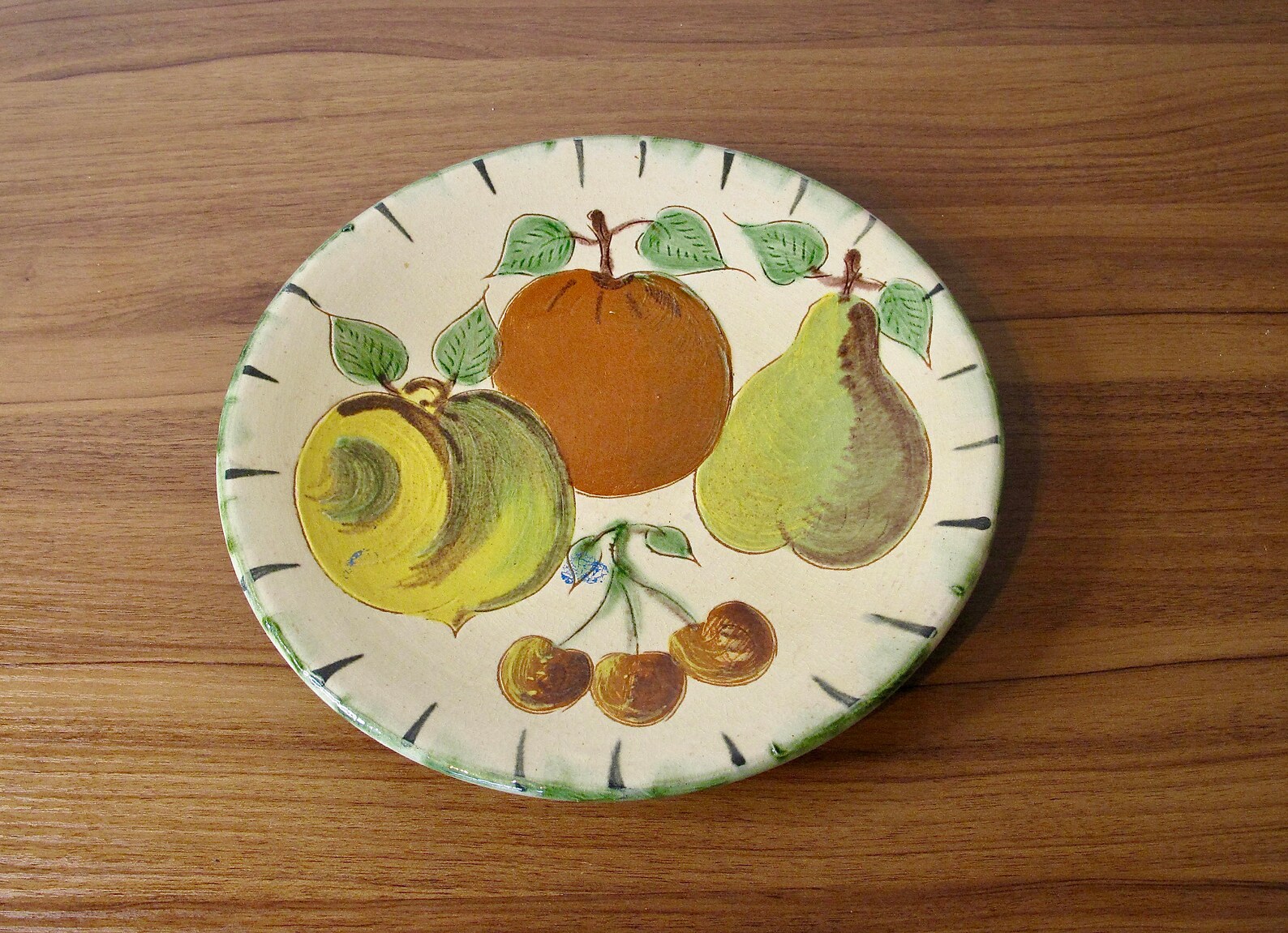 Vintage Fruit Wall Hanging Plate Old Fruit Wall Hanging Plates Etsy UK