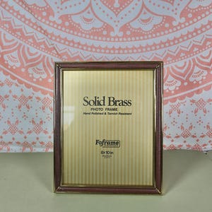 Vintage Photo Frame Brass Photo Frame