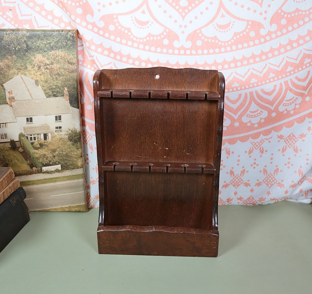 Vintage Shelf Small Wooden Display Shelf Trinket Shelf Etsy