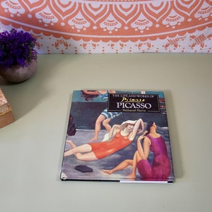 Vintage Book The Life And Works Of Picasso Book