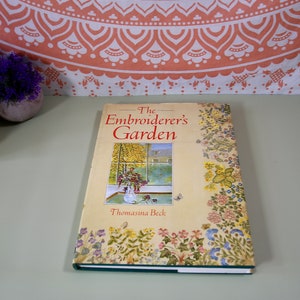 Livre vintage Le jardin des brodeurs