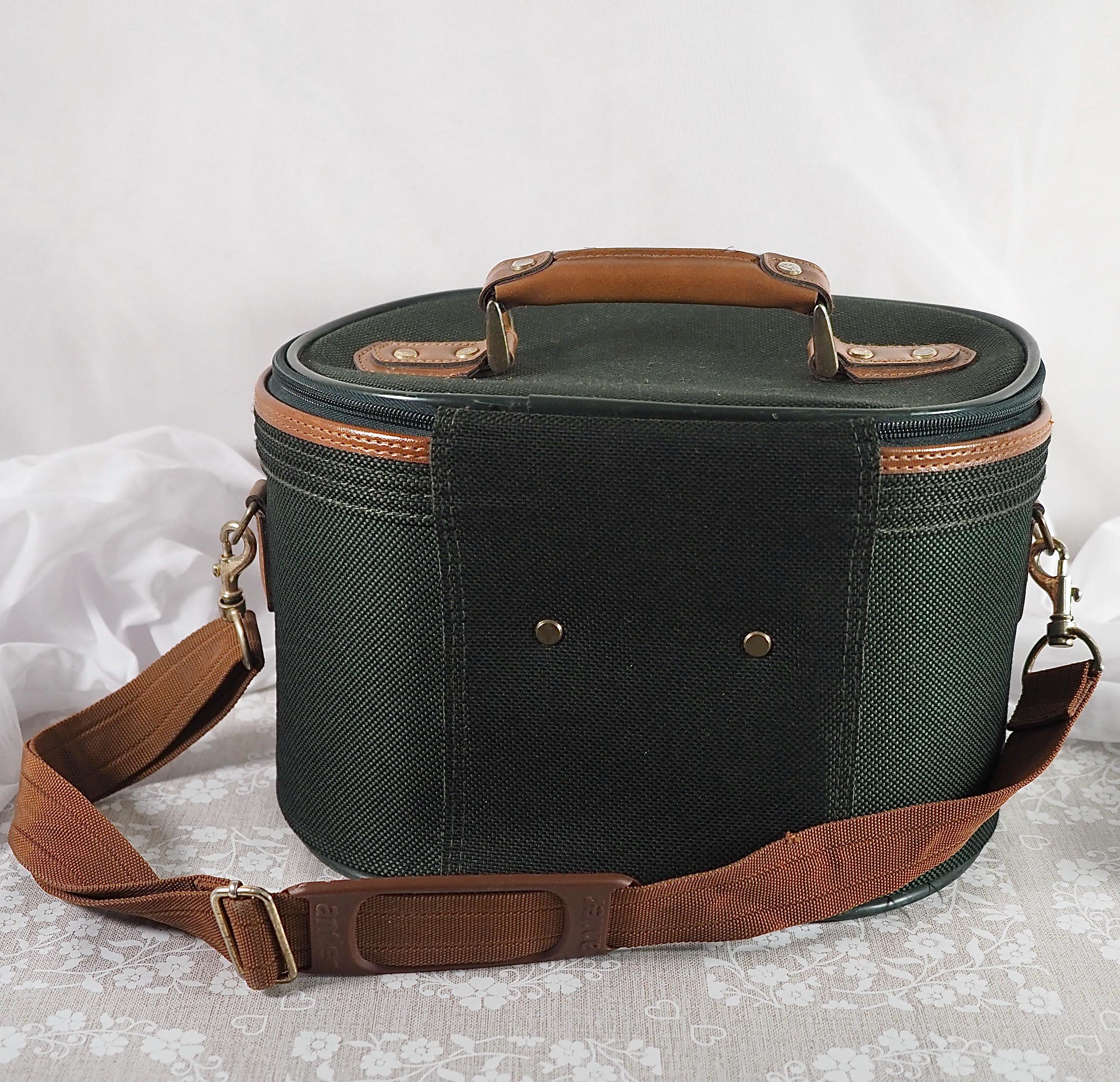 Sac De Voyage Antler Cabine Vert/marron – Type Vanity Bandoulière, Jamais Servi