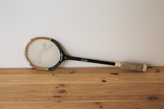 old squash racket