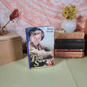 Vintage Book The Adventures Of Tom Sawyer By Mark Twain The Children&#39;s Golden Library
