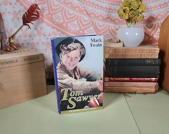 Vintage Book The Adventures Of Tom Sawyer By Mark Twain The Children's Golden Library
