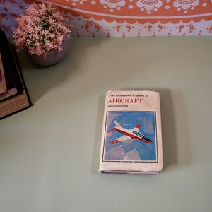 Vintage Book Observers Book of Aircraft