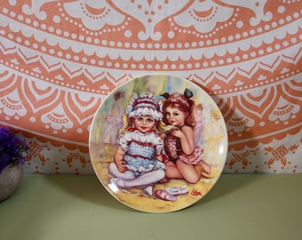 Vintage bord Wedgwood The Recital Collectors Plate