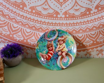 Vintage bord Wedgwood Riding High Collectors bord