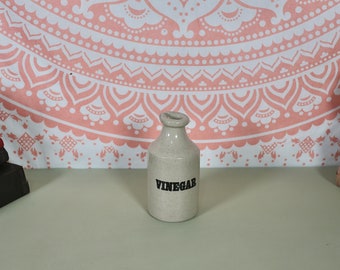 Botella de vinagre vintage de cerámica Pearsons of Chesterfield