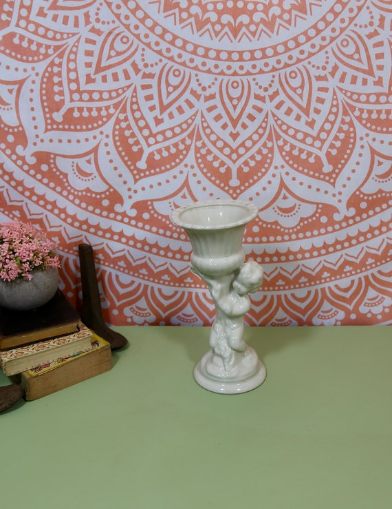 Vintage Vase Cherub Vase