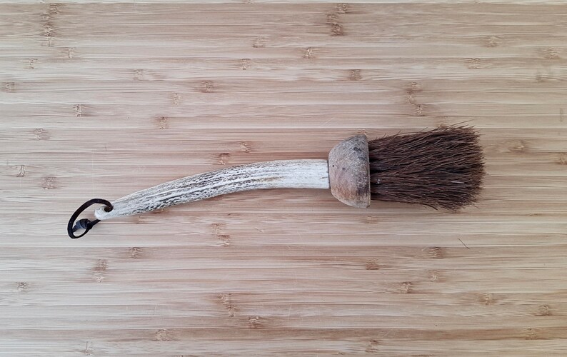 Vintage Hearth Brush Old Fireplace Accessories Retro Boho