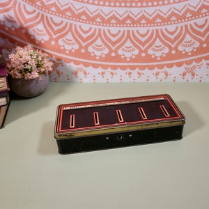 Vintage Rusty Tin Savings Tin: Battered Cash Storage