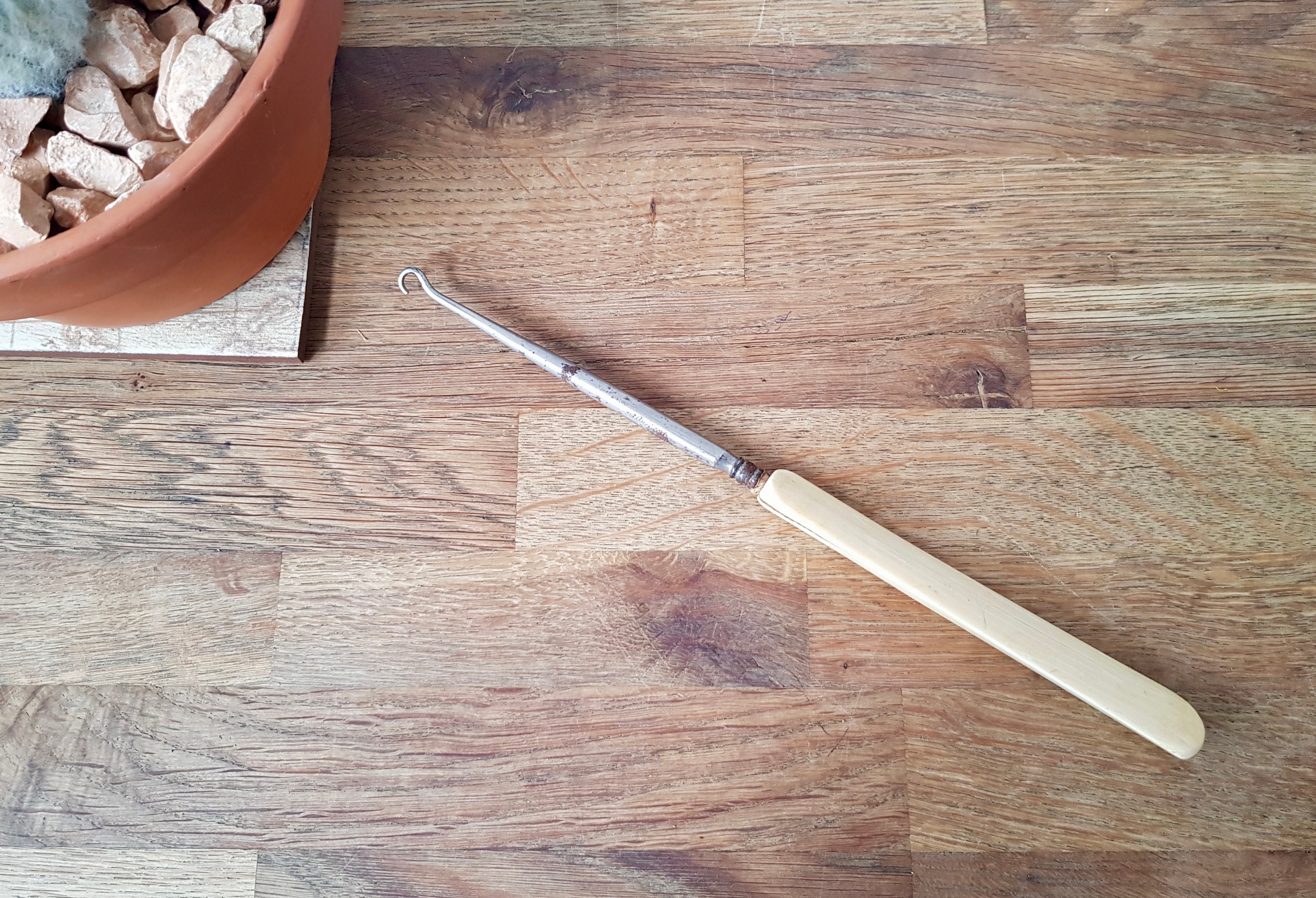 Vintage Button Hook Old Hook Old Rustic Button Hook Retro Boho Etsy UK