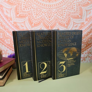 Vintage Books Readers Digest Library Of Modern Knowledge 1 2 And 3