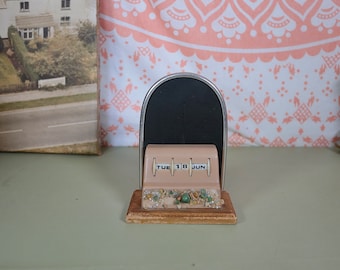 Vintage Kalender Kleiner Ewiger Tisch Kalender