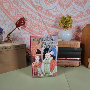 Vintage Book The Prince And The Pauper By Mark Twain The Children&#39;s Golden Library