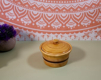 Vintage Kanne Kleiner Sadler Deckeltopf