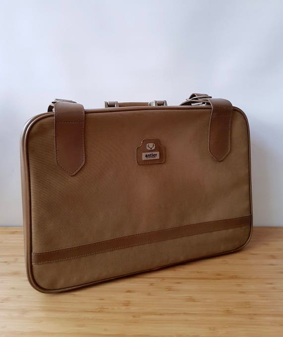 antler vintage suitcase