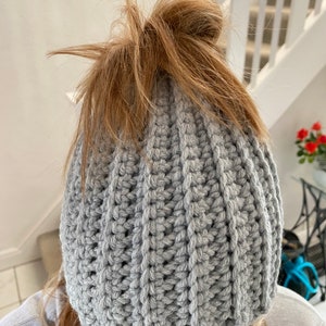 BAHA Hat Bi-lateral - Messy Bun