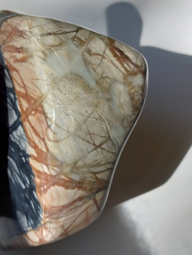 Picasso Marble Freeform Blockish Chunk Paper Weight - Etsy