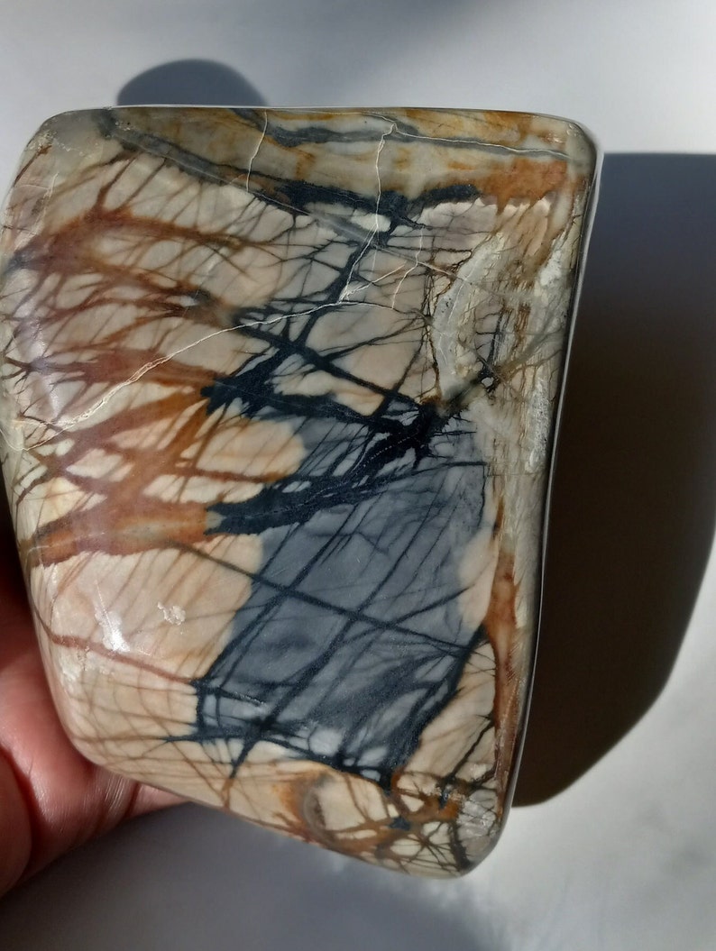 Picasso Marble Freeform Blockish Chunk Paper Weight - Etsy