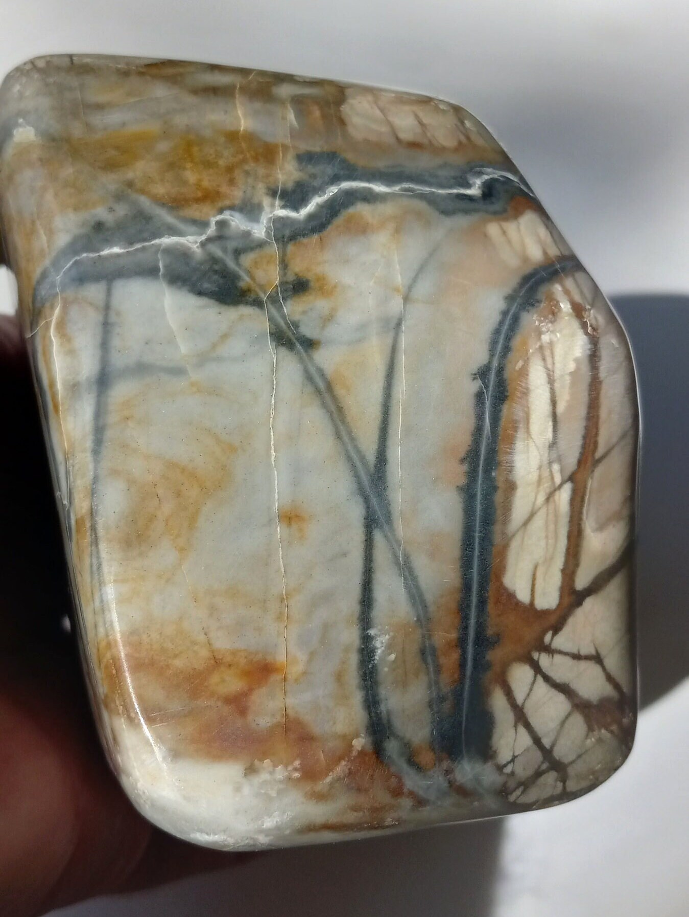 Picasso Marble Freeform Blockish Chunk Paper Weight - Etsy