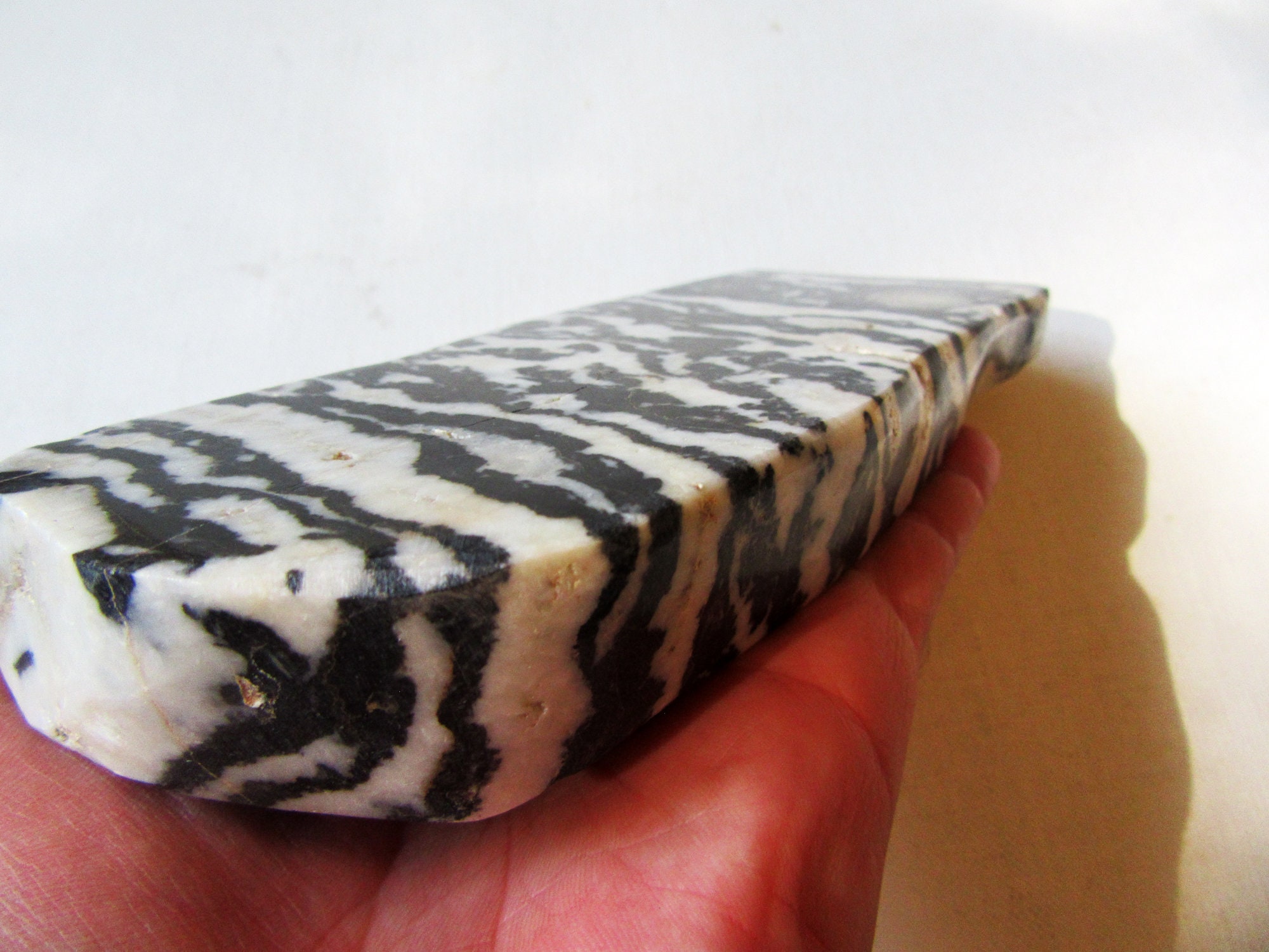 Zebra Marble Chunk Slab Etsy