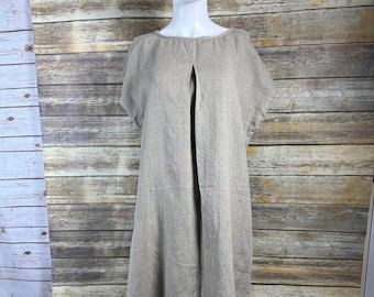 a line dress 3/4 sleeve Chic YC Women's 3/4 Sleeve Flared A Line Dress Pink / M