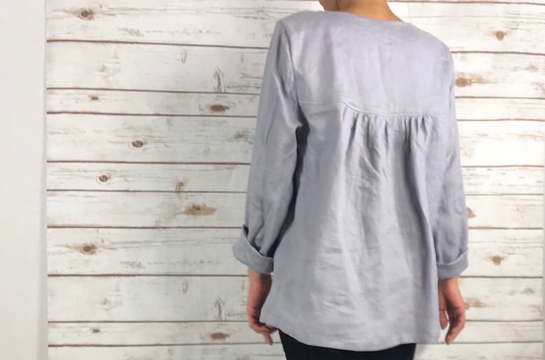 LT 1813/100% LINEN Blouse image 3