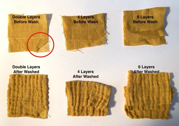 double layer muslin blanket