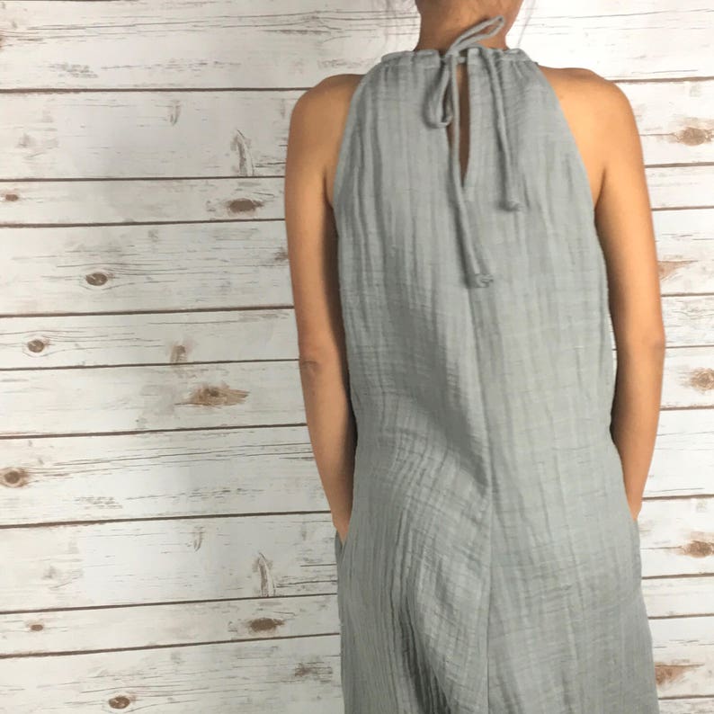 Custom Length Gauze Jumpsuit/cotton Jumpsuit/muslin Jumpsuit/ Etsy Canada