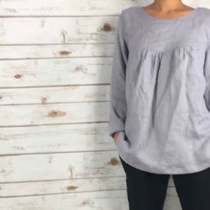 LT 1813/100% LINEN Blouse image 2