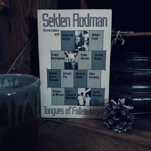 1974 Conversaciones con lenguas de ángeles caídos por Selden Rodman