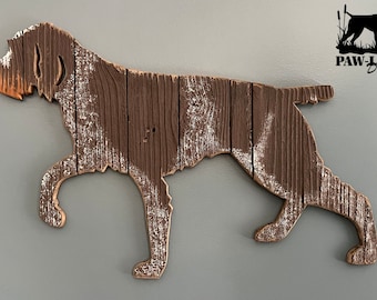 German Wirehaired Pointer  (this is a CUSTOM PAINT job)