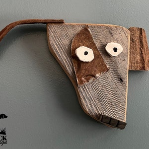 Pup Face 3 (SOLD made-to-order)